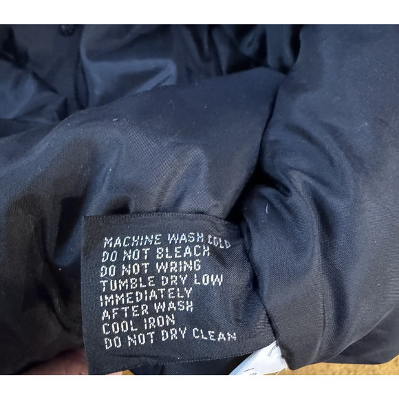 VTG Hard Corps Winters Ski/Snowboarding Jacket Sz L Full Zip Snaps Tuck In Hood - Picture 10 of 12